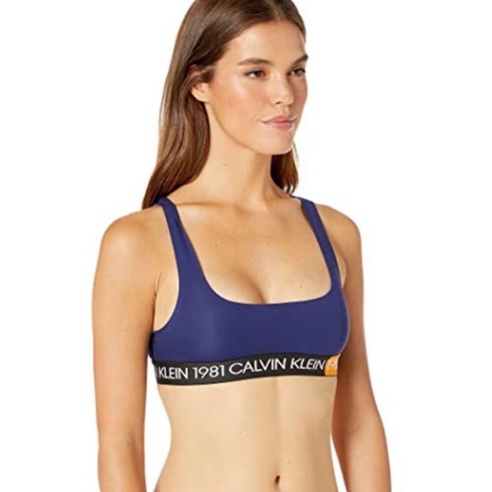 CK Women's 1981 Bold Logo Unlined Underwear Set - Picture 6 of 6